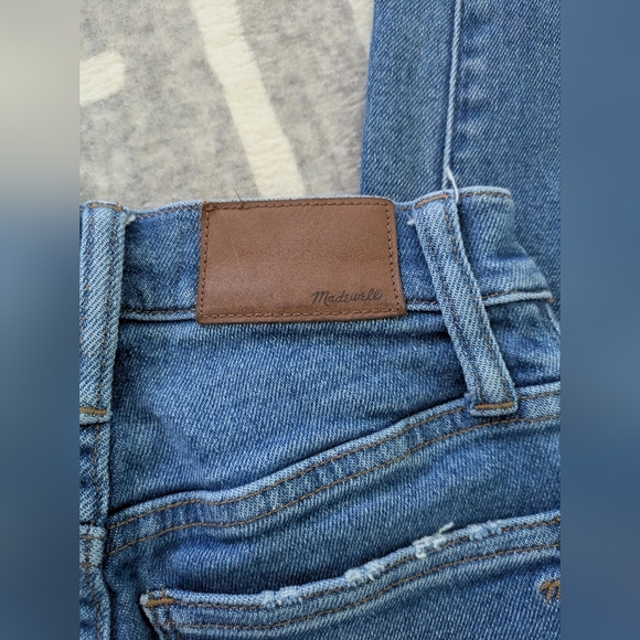Madewell 9 Inch High Rise Denim Skinny Jeans 23 - Picture 8 of 13